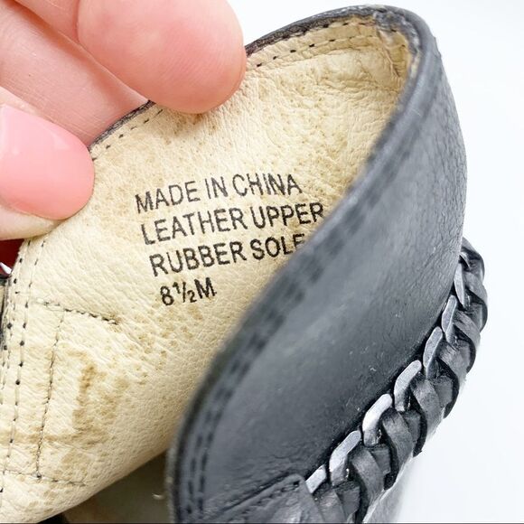 Michael Kors Black Open Toe Stiletto Bootie w/Chain Detail 8.5 - Picture 8 of 15